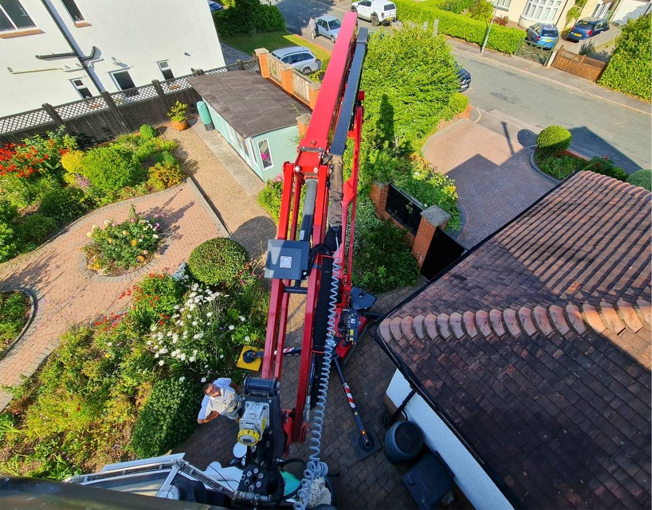 Residential Gutter Cleaning Caerphilly